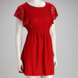 Bacci Red Lace Dress